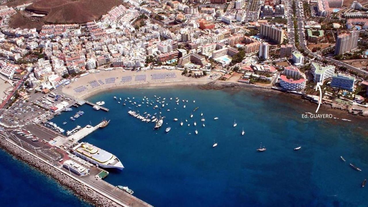 Apartament First Line Sea, Luxury Penthouse, Sea And Sunset View Vivenda Vacational Guayero 618 Los Cristianos  Zewnętrze zdjęcie