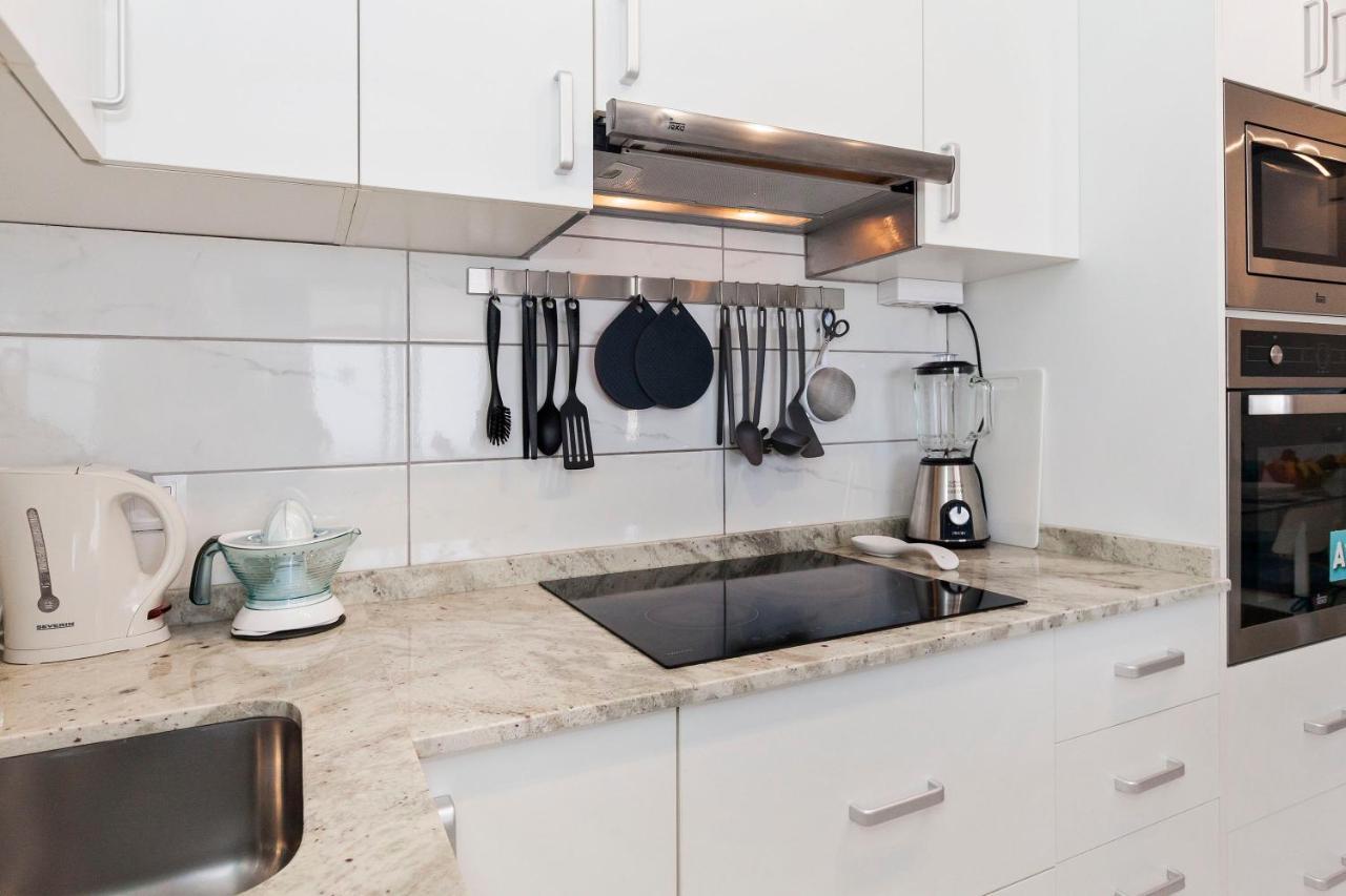 Apartament First Line Sea, Luxury Penthouse, Sea And Sunset View Vivenda Vacational Guayero 618 Los Cristianos  Zewnętrze zdjęcie