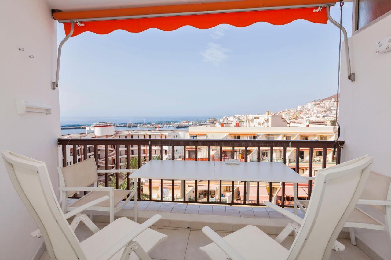 Apartament First Line Sea, Luxury Penthouse, Sea And Sunset View Vivenda Vacational Guayero 618 Los Cristianos  Zewnętrze zdjęcie