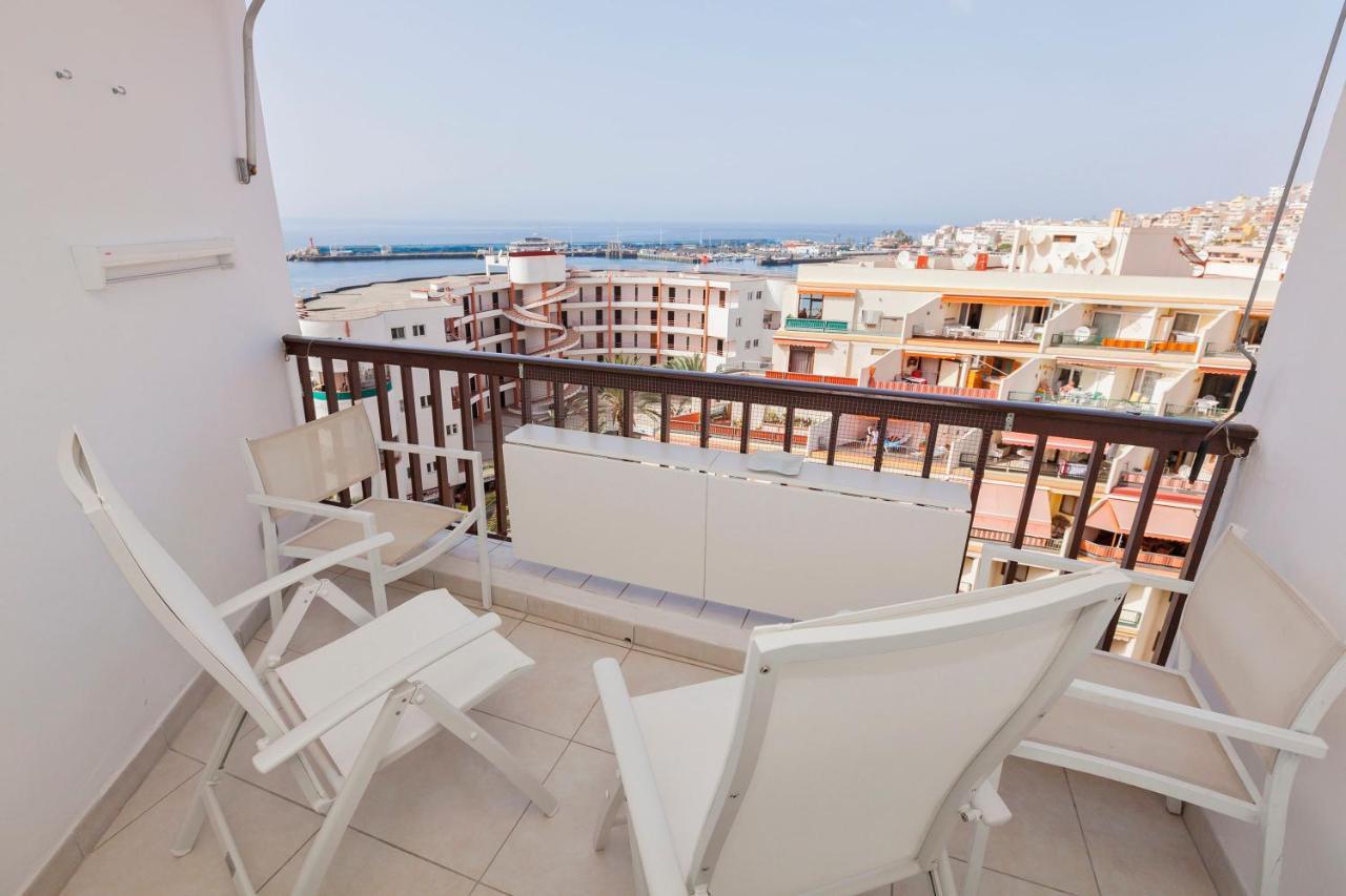 Apartament First Line Sea, Luxury Penthouse, Sea And Sunset View Vivenda Vacational Guayero 618 Los Cristianos  Zewnętrze zdjęcie