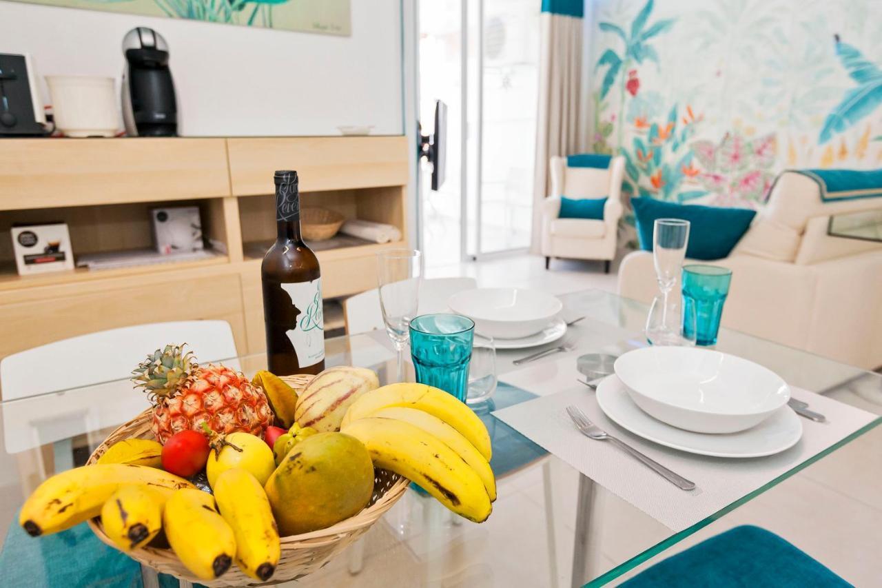 Apartament First Line Sea, Luxury Penthouse, Sea And Sunset View Vivenda Vacational Guayero 618 Los Cristianos  Zewnętrze zdjęcie