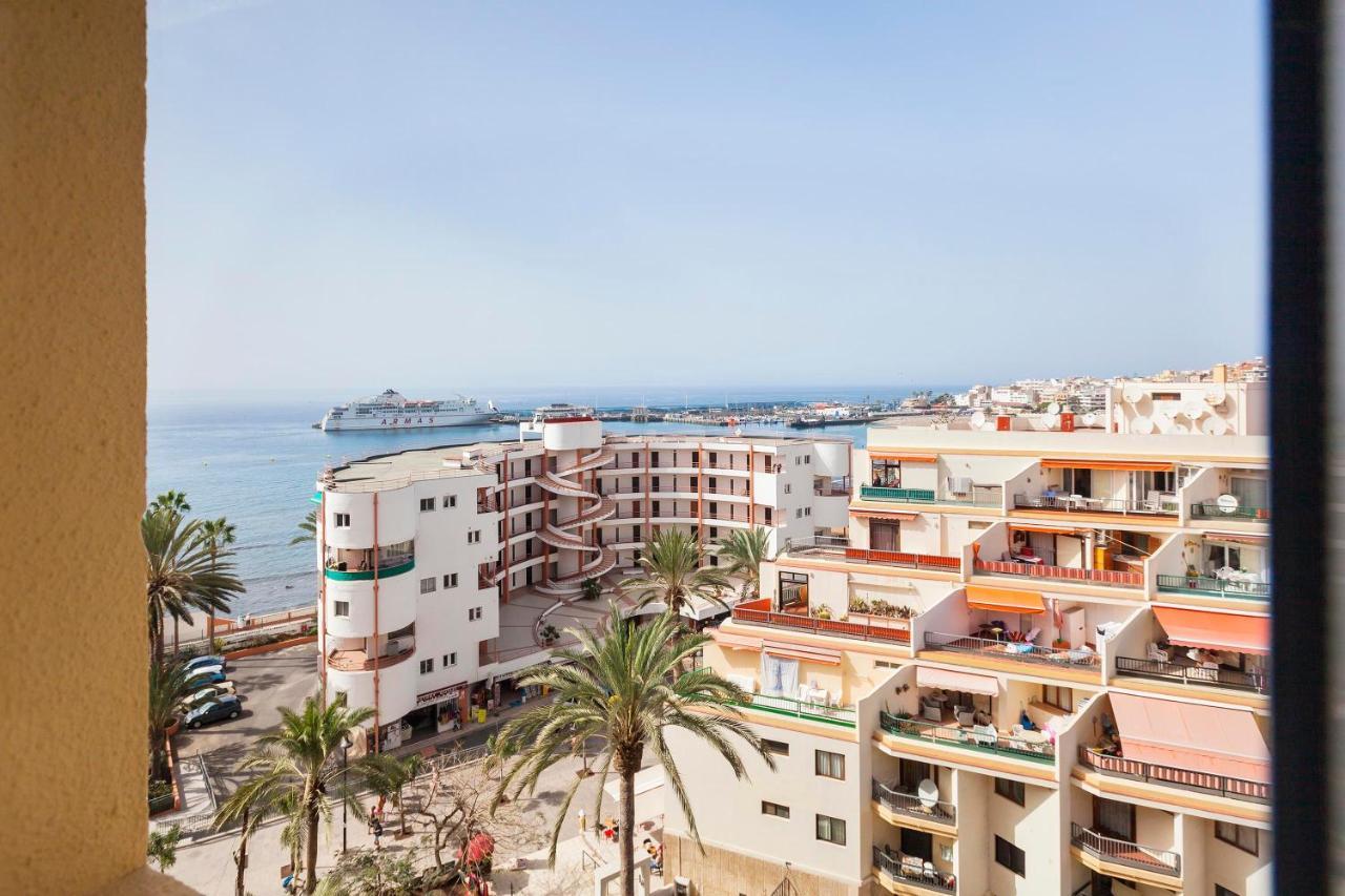 Apartament First Line Sea, Luxury Penthouse, Sea And Sunset View Vivenda Vacational Guayero 618 Los Cristianos  Zewnętrze zdjęcie